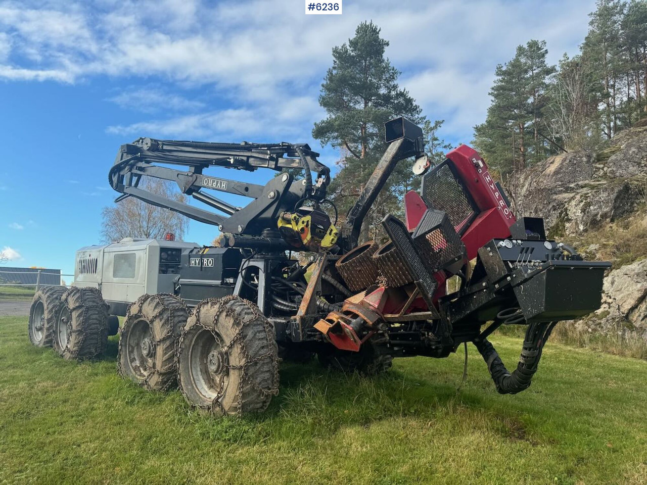 2008 Hypro 500LS harvesting machine with processor head and felling grapple - 林业收割机:图5 2008 Hypro 500LS harvesting machine with processor head and felling grapple - 林业收割机:图5