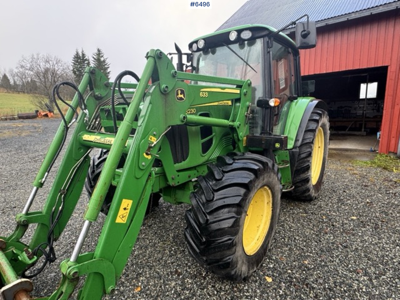 2008 John Deere 6230 Premium with front loader and 3rd function - 拖拉机:图3 2008 John Deere 6230 Premium with front loader and 3rd function - 拖拉机:图3