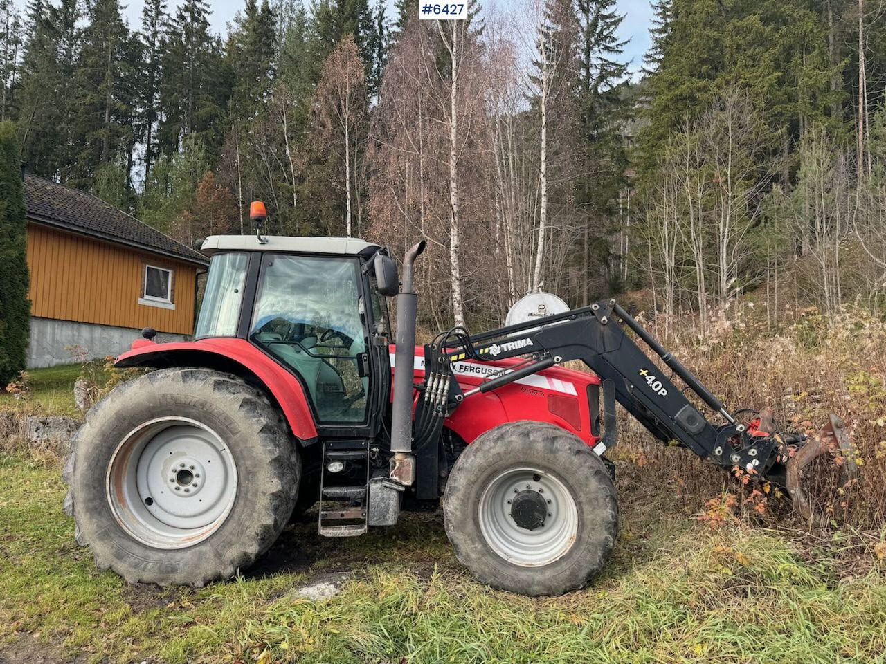 2008 Massey Ferguson 6480 with Trima 4.0 Front Loader - 拖拉机:图5 2008 Massey Ferguson 6480 with Trima 4.0 Front Loader - 拖拉机:图5