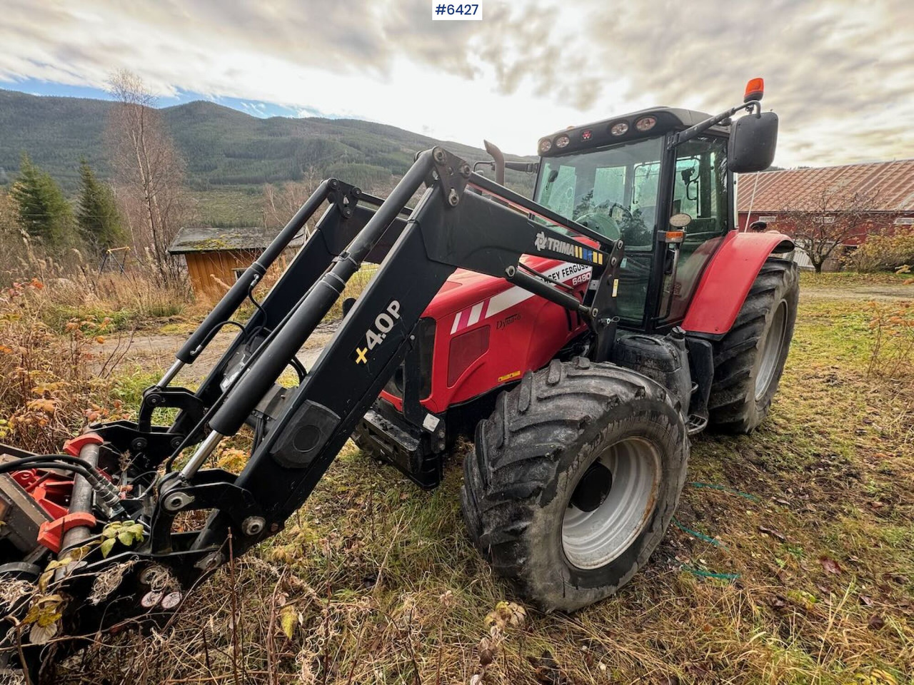 2008 Massey Ferguson 6480 with Trima 4.0 Front Loader - 拖拉机:图1 2008 Massey Ferguson 6480 with Trima 4.0 Front Loader - 拖拉机:图1