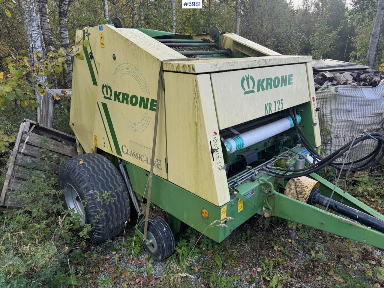 2009 Krone KR 125 - 干草和饲料设备:图2 2009 Krone KR 125 - 干草和饲料设备:图2