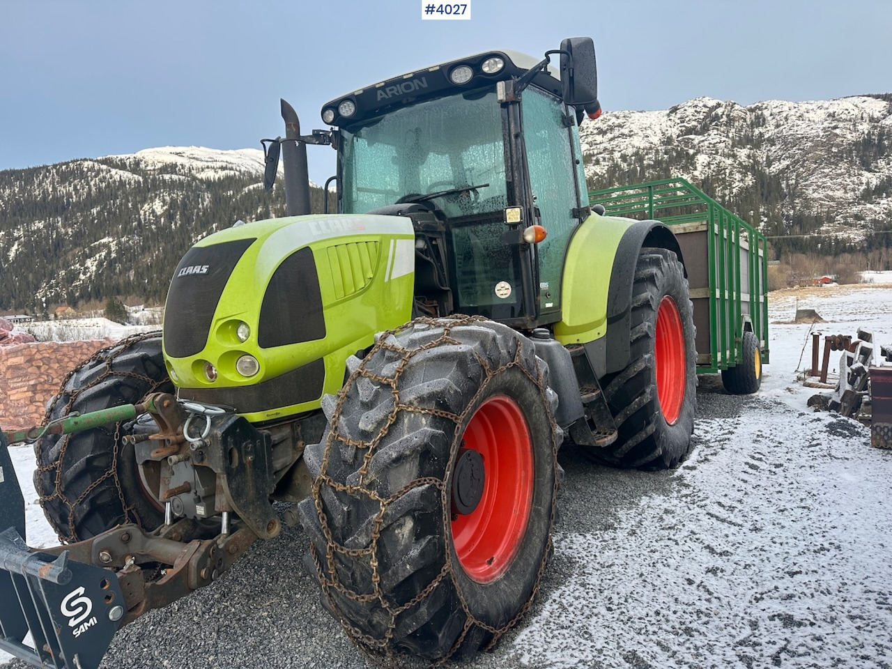 2010 Claas Arion 640 4x4 Tractor - 拖拉机:图4 2010 Claas Arion 640 4x4 Tractor - 拖拉机:图4