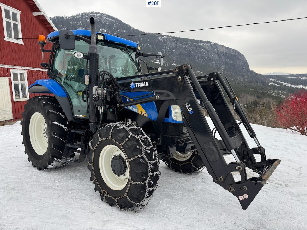 2010 New Holland T6020 Elite w/front loader - 拖拉机:图1 2010 New Holland T6020 Elite w/front loader - 拖拉机:图1