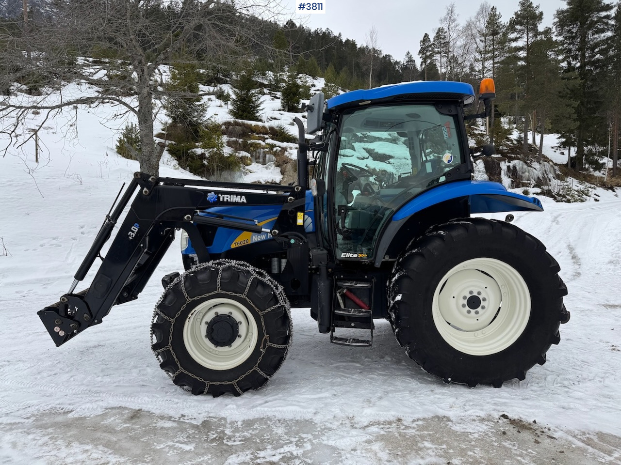 2010 New Holland T6020 Elite w/front loader - 拖拉机:图2 2010 New Holland T6020 Elite w/front loader - 拖拉机:图2
