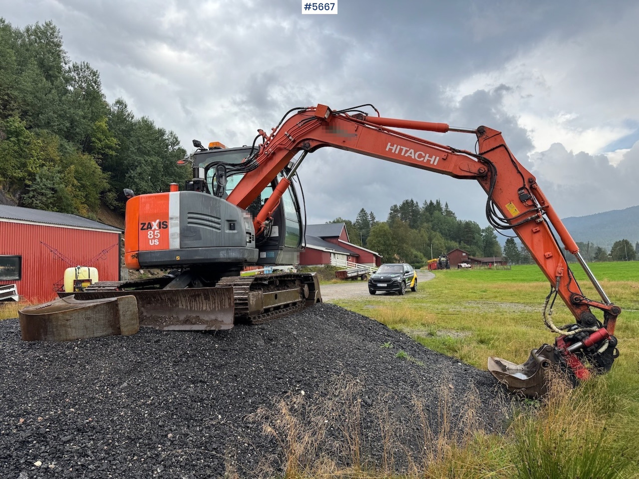 2011 Hitachi ZX 85 US-3 w/rotor tilt and buckets - 挖掘机:图4 2011 Hitachi ZX 85 US-3 w/rotor tilt and buckets - 挖掘机:图4