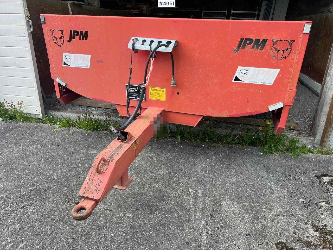 2012 2 axle JPM Machine trailer - 低装载拖车:图3 2012 2 axle JPM Machine trailer - 低装载拖车:图3