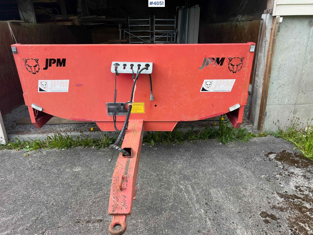 2012 2 axle JPM Machine trailer - 低装载拖车:图5 2012 2 axle JPM Machine trailer - 低装载拖车:图5