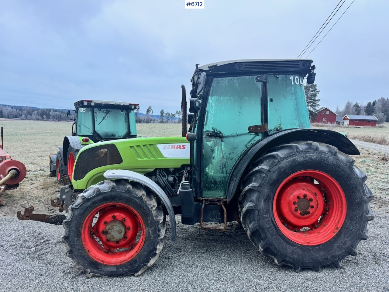 2012 Claas 220 Elios w/ Front hydraulics. 4200 hours! - 拖拉机:图3 2012 Claas 220 Elios w/ Front hydraulics. 4200 hours! - 拖拉机:图3