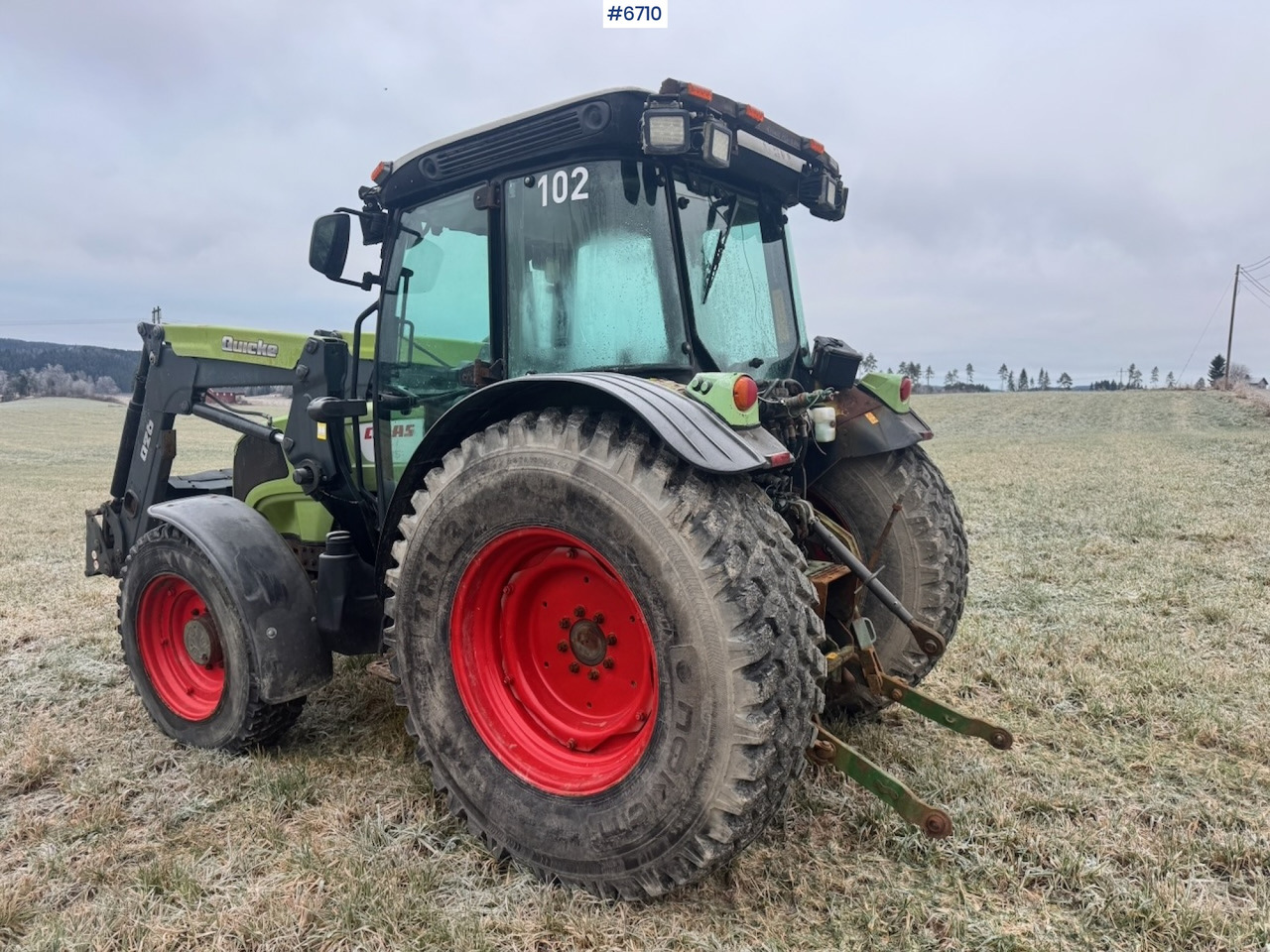 2012 Claas 220 Elios w/ Front loader. 3220 hours! - 拖拉机:图4 2012 Claas 220 Elios w/ Front loader. 3220 hours! - 拖拉机:图4