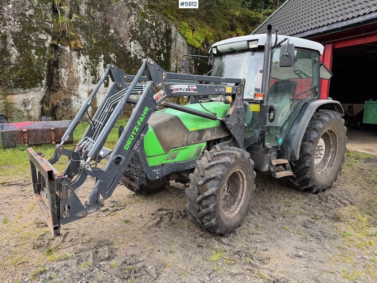 2013 Deutz Fahr Agroplus 410 DT w/ front loader. - 拖拉机:图2 2013 Deutz Fahr Agroplus 410 DT w/ front loader. - 拖拉机:图2