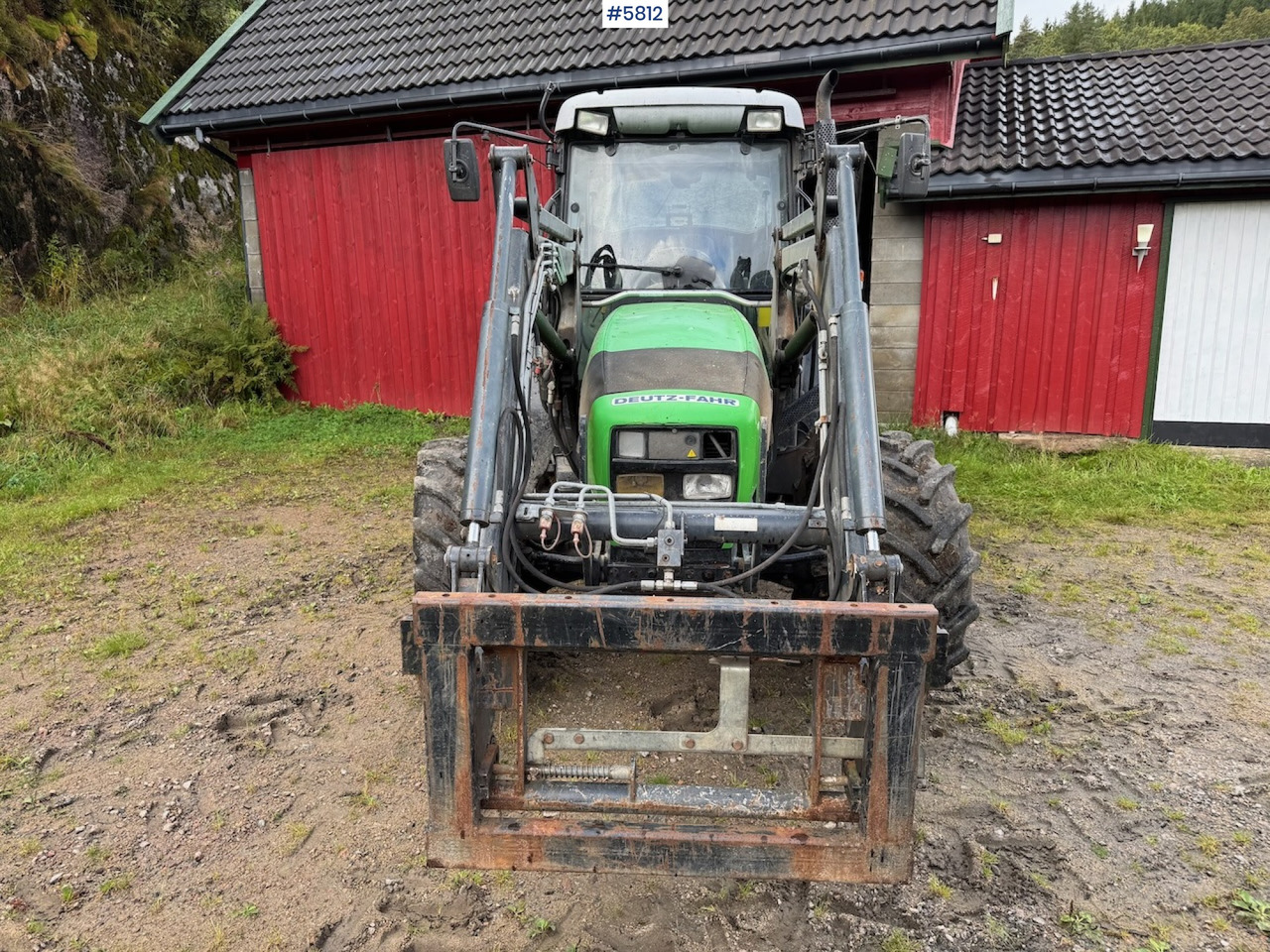 2013 Deutz Fahr Agroplus 410 DT w/ front loader. - 拖拉机:图3 2013 Deutz Fahr Agroplus 410 DT w/ front loader. - 拖拉机:图3