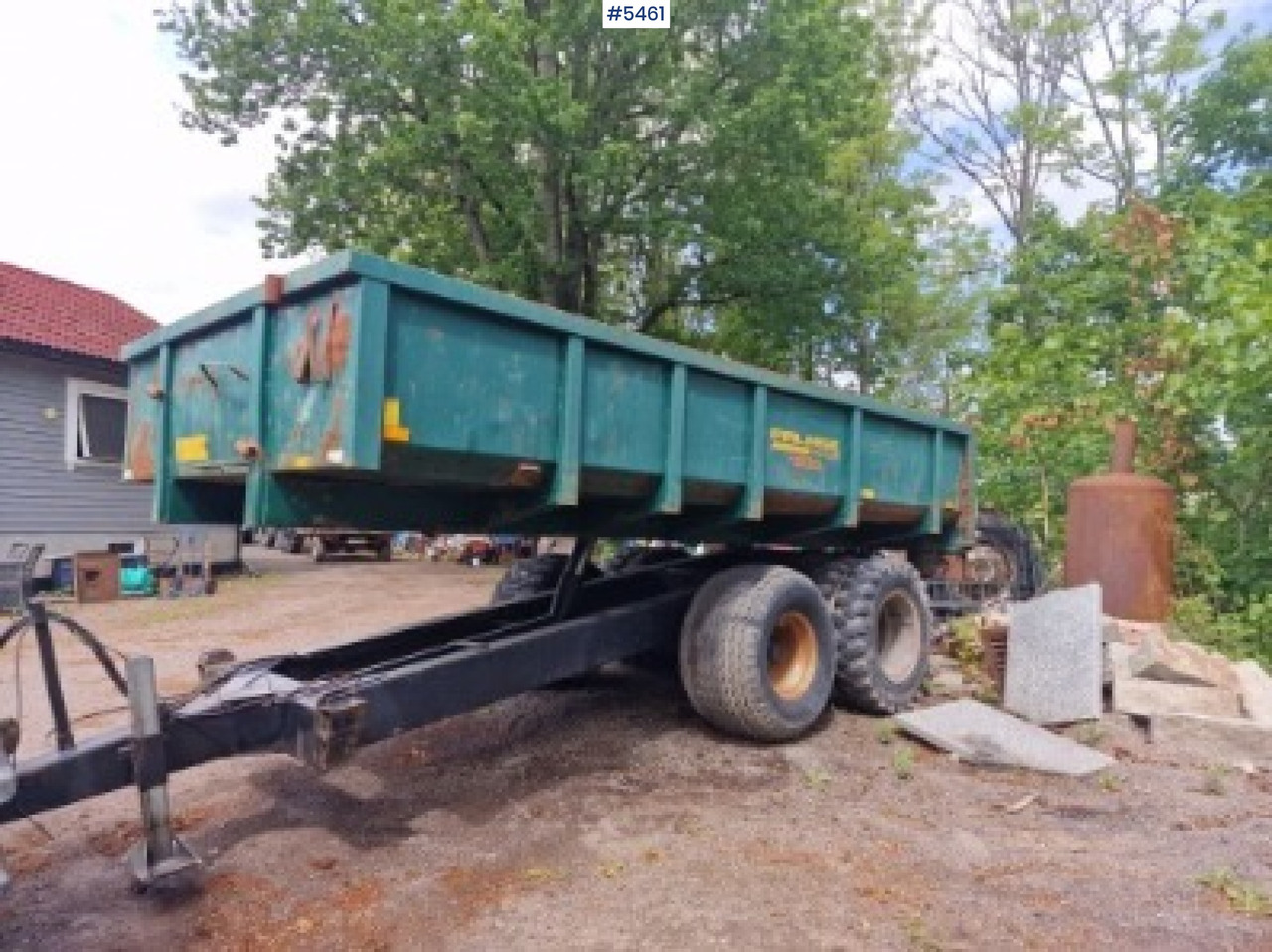 2013 Palmse 1200 Dump Trailer - 农场自卸拖车/ 自卸车:图4 2013 Palmse 1200 Dump Trailer - 农场自卸拖车/ 自卸车:图4