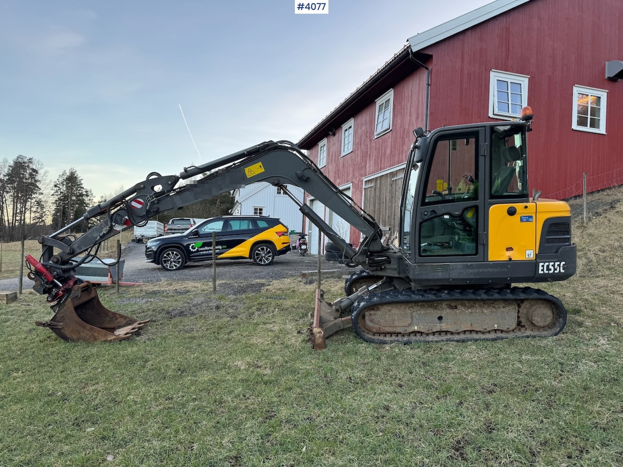 2013 Volvo EC 55 C w/rotor tilt, grapple and 3 buckets - 挖掘机:图2 2013 Volvo EC 55 C w/rotor tilt, grapple and 3 buckets - 挖掘机:图2