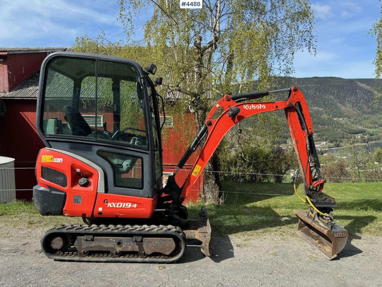 2014 Kubota KX019 Mini excavator with two buckets - 挖掘机:图2 2014 Kubota KX019 Mini excavator with two buckets - 挖掘机:图2