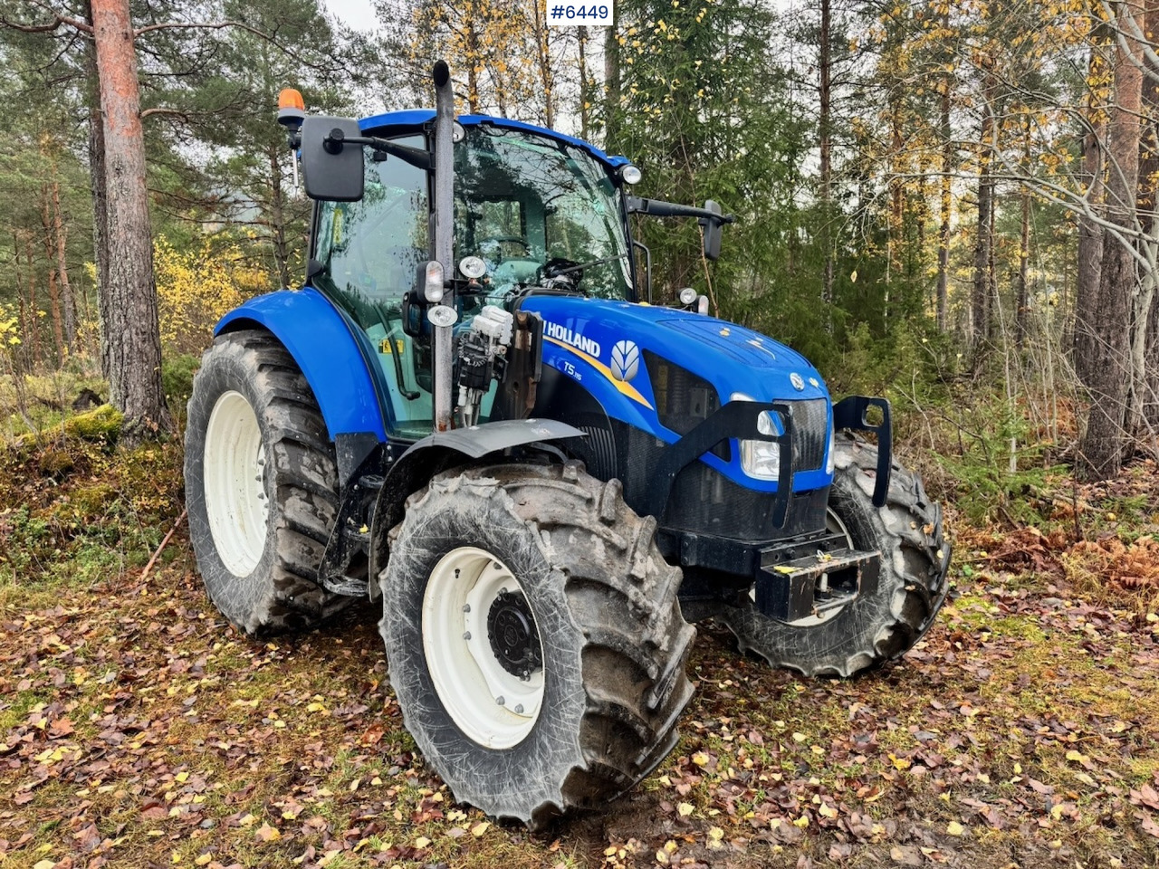 2014 New Holland T5.115 w/ Brackets and Central. 2400 hours! - 拖拉机:图1 2014 New Holland T5.115 w/ Brackets and Central. 2400 hours! - 拖拉机:图1