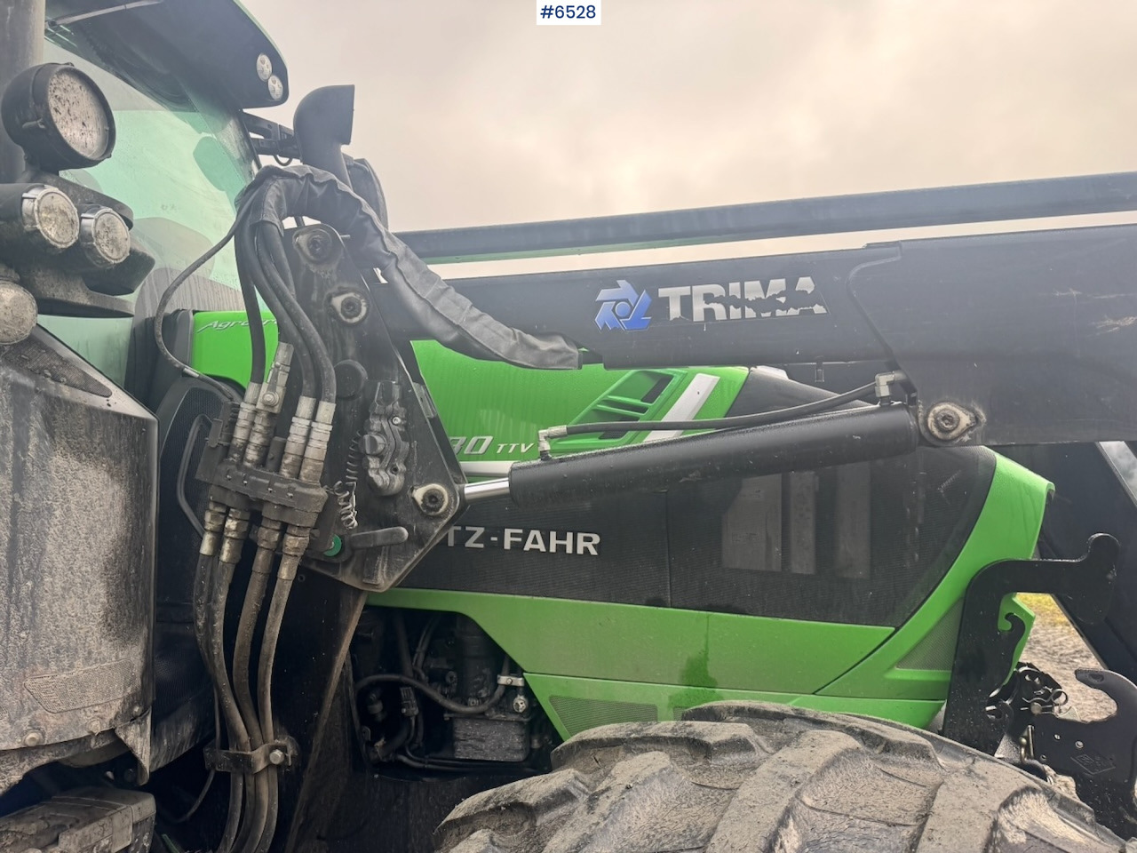 2015 Deutz-fahr 6180 Agrotron w/ Front loader and Front hydraulics. 4010 hours! 租赁 2015 Deutz-fahr 6180 Agrotron w/ Front loader and Front hydraulics. 4010 hours!：图15