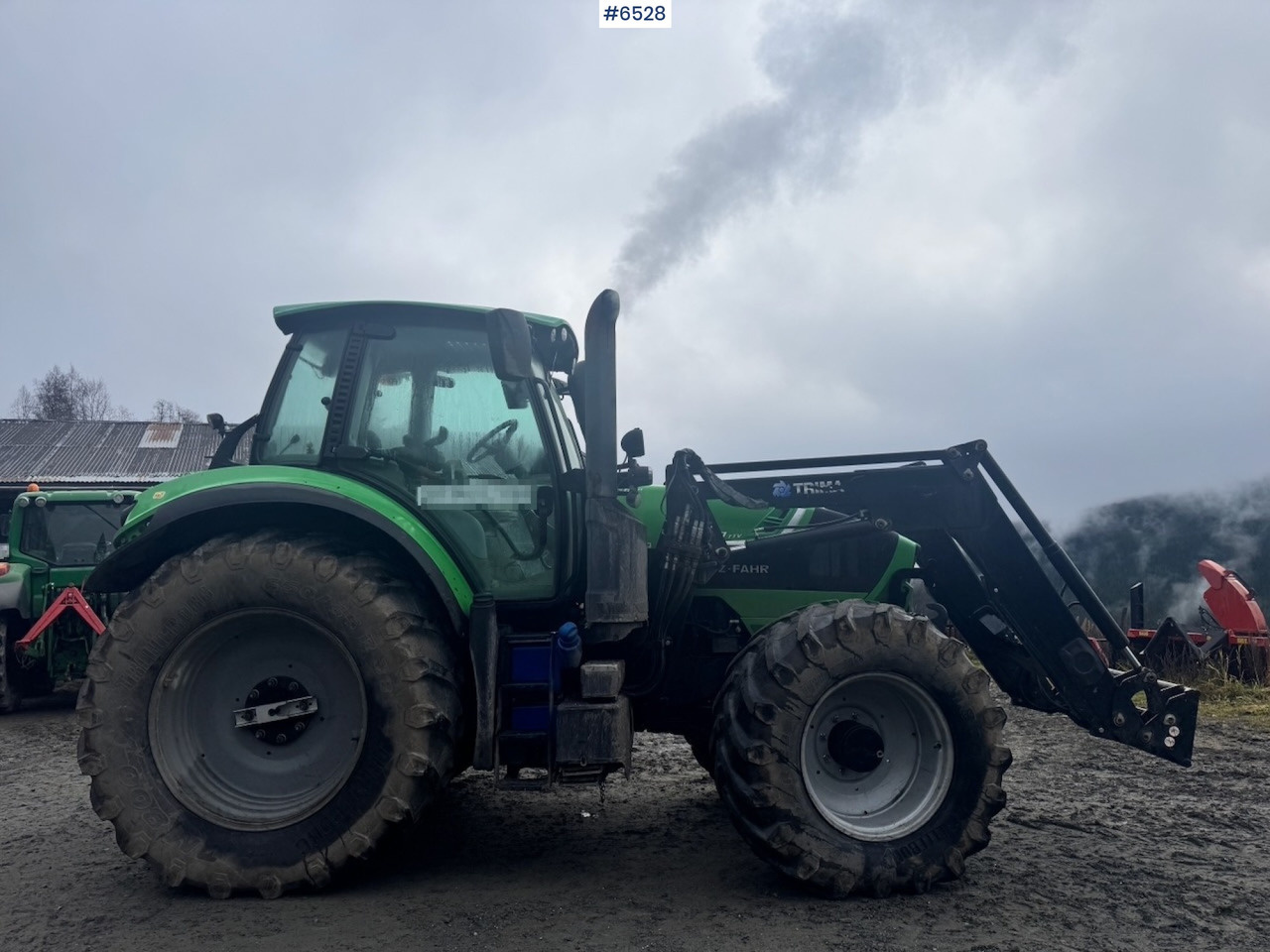 2015 Deutz-fahr 6180 Agrotron w/ Front loader and Front hydraulics. 4010 hours! 租赁 2015 Deutz-fahr 6180 Agrotron w/ Front loader and Front hydraulics. 4010 hours!：图8