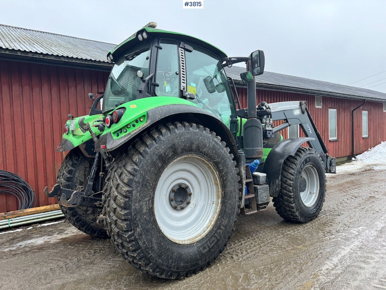 2015 Deutz-fahr 6190 Agrotron w/ Front loader, Front PTO and 2 sets of tires. - 拖拉机:图4 2015 Deutz-fahr 6190 Agrotron w/ Front loader, Front PTO and 2 sets of tires. - 拖拉机:图4