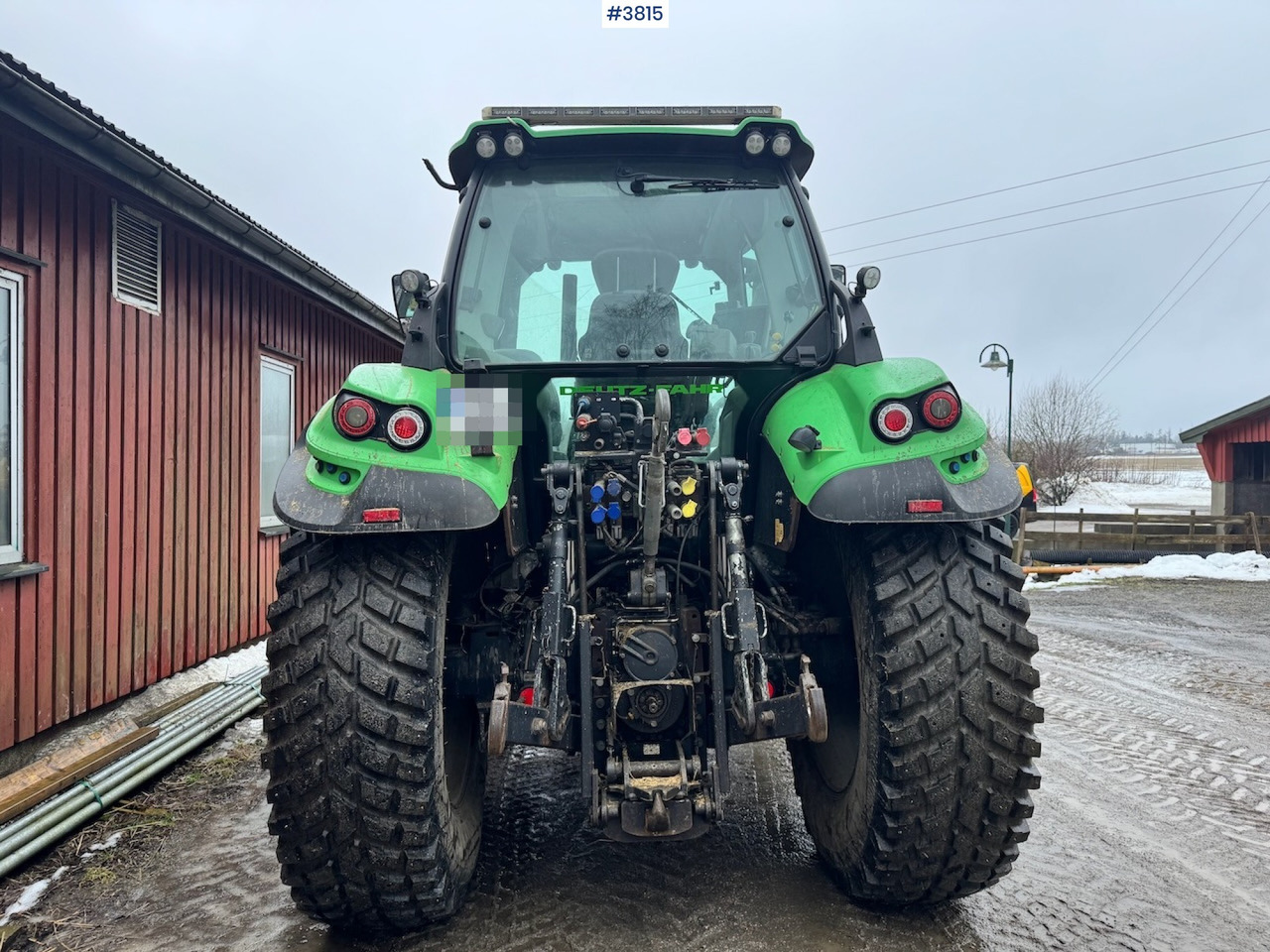 2015 Deutz-fahr 6190 Agrotron w/ Front loader, Front PTO and 2 sets of tires. - 拖拉机:图5 2015 Deutz-fahr 6190 Agrotron w/ Front loader, Front PTO and 2 sets of tires. - 拖拉机:图5