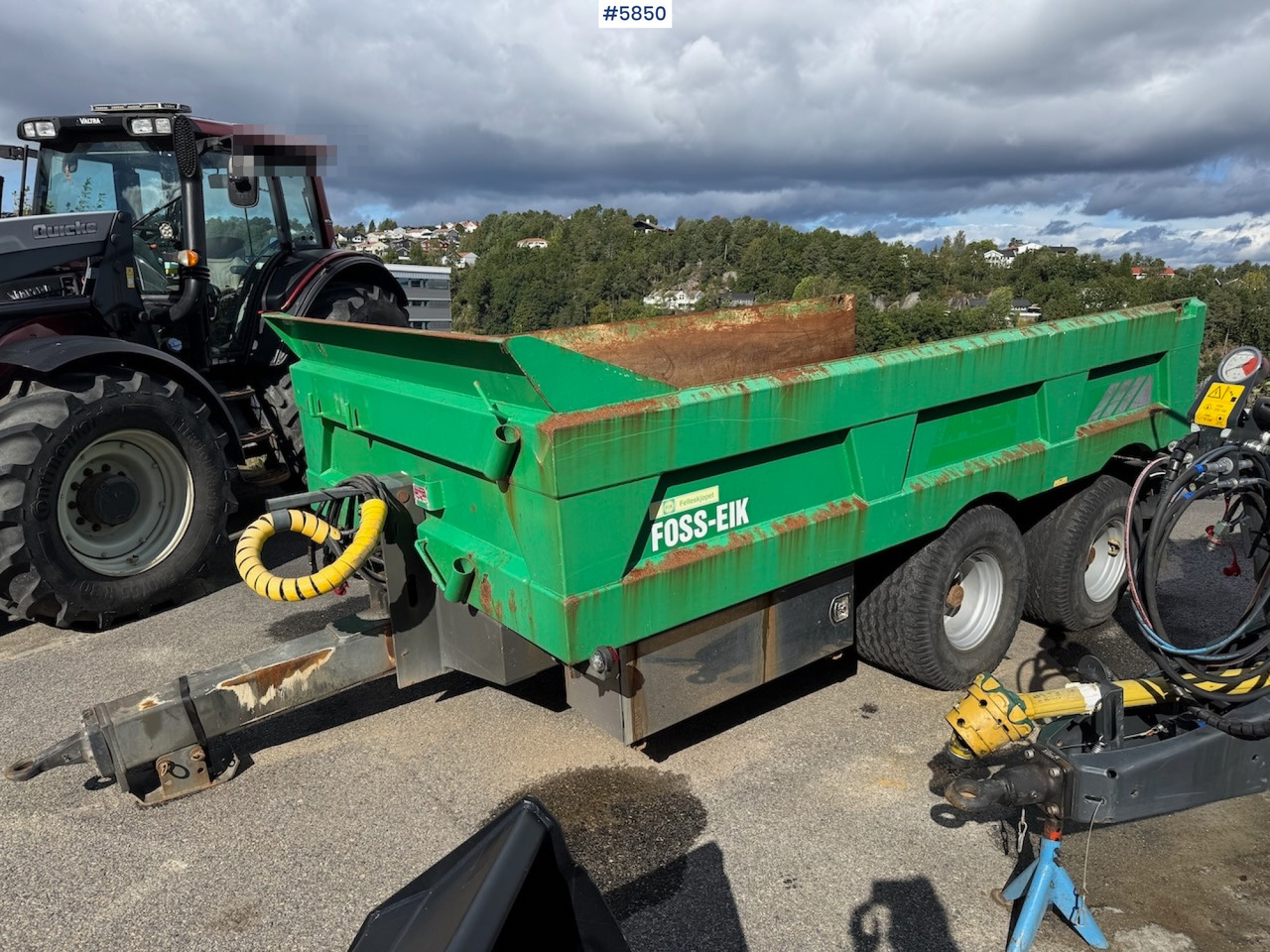 2015 Foss EIK 5.150 Dumper with 50 km/h. - 农场自卸拖车/ 自卸车:图2 2015 Foss EIK 5.150 Dumper with 50 km/h. - 农场自卸拖车/ 自卸车:图2