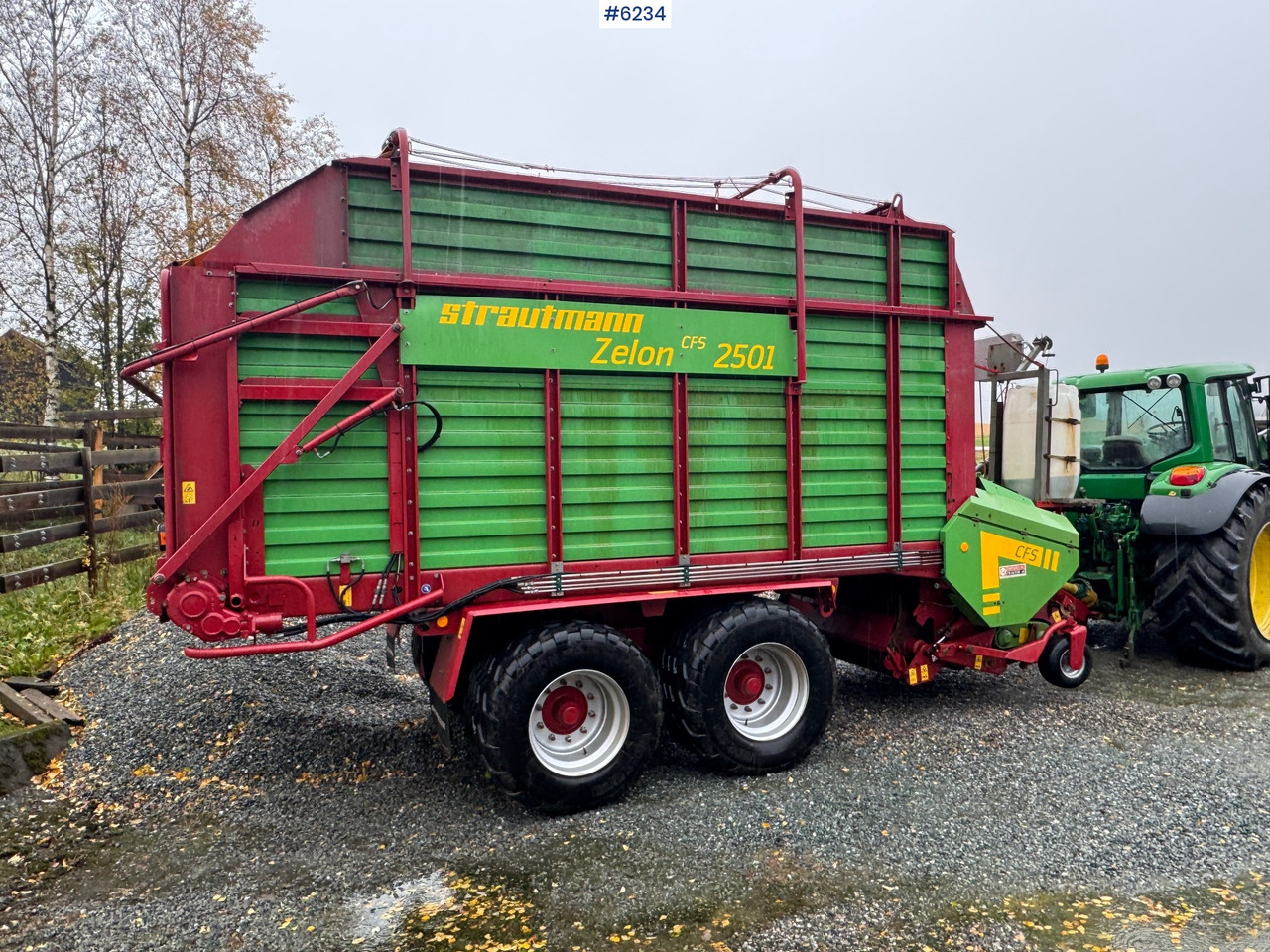 2015 Strutmann Zelon CFS 2501 loader wagon - 干草和饲料设备:图1 2015 Strutmann Zelon CFS 2501 loader wagon - 干草和饲料设备:图1