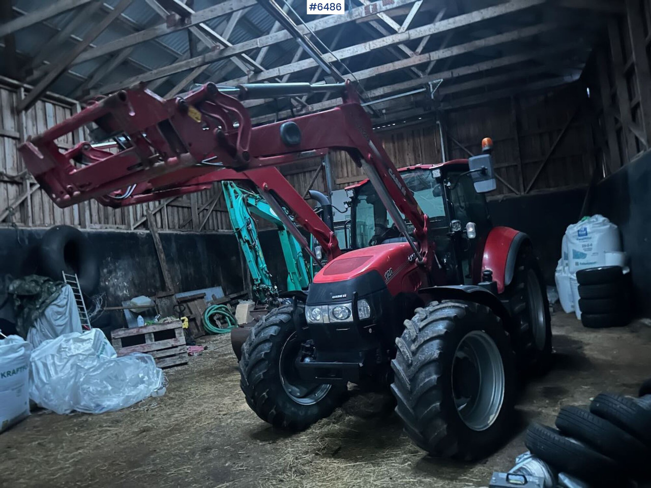 2018 CASE IH LUXXUM 120 4x4 tractor with front loader. - 拖拉机:图5 2018 CASE IH LUXXUM 120 4x4 tractor with front loader. - 拖拉机:图5