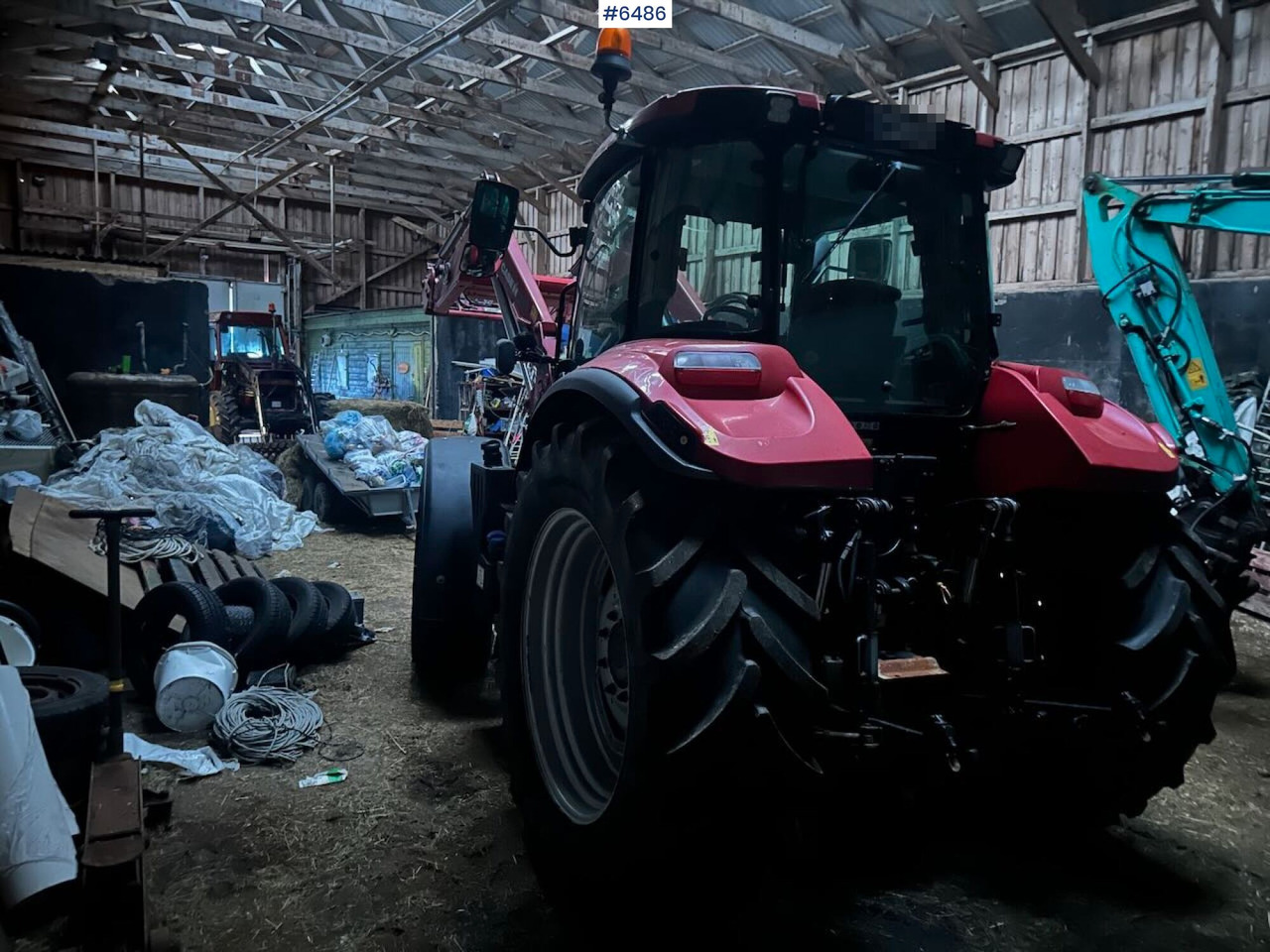 2018 CASE IH LUXXUM 120 4x4 tractor with front loader. - 拖拉机:图4 2018 CASE IH LUXXUM 120 4x4 tractor with front loader. - 拖拉机:图4