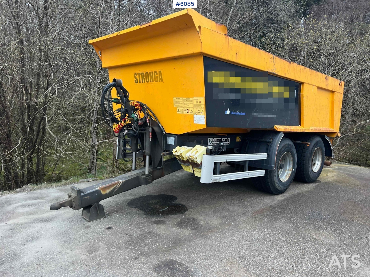 2019 2 axle Stronga DL1200 Dumper trailer - 农场自卸拖车/ 自卸车:图2 2019 2 axle Stronga DL1200 Dumper trailer - 农场自卸拖车/ 自卸车:图2
