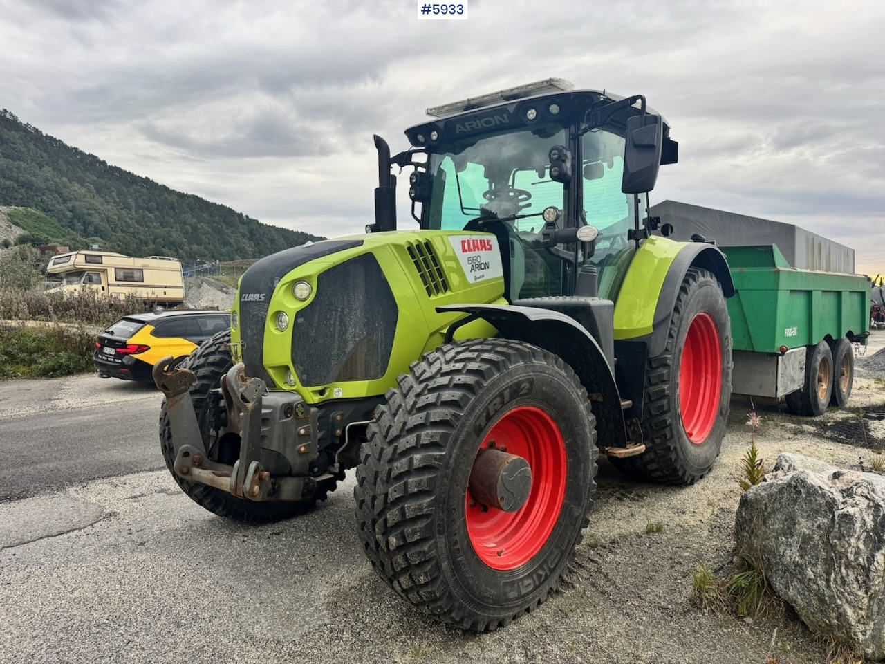 2019 Claas Arion 660 w/ Front hydraulics. - 拖拉机:图1 2019 Claas Arion 660 w/ Front hydraulics. - 拖拉机:图1