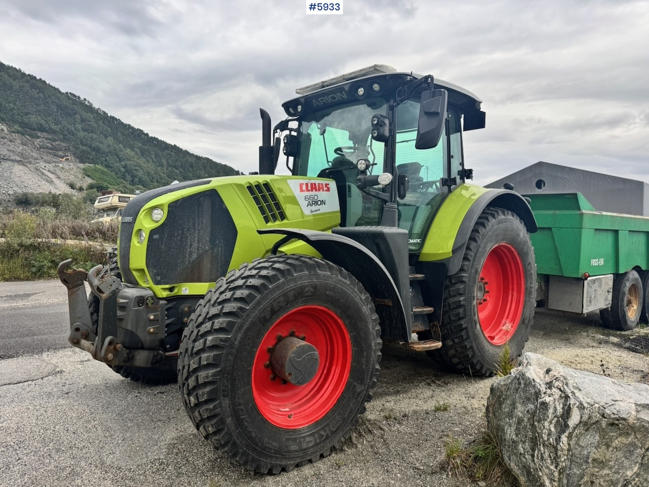 2019 Claas Arion 660 w/ Front hydraulics. - 拖拉机:图2 2019 Claas Arion 660 w/ Front hydraulics. - 拖拉机:图2