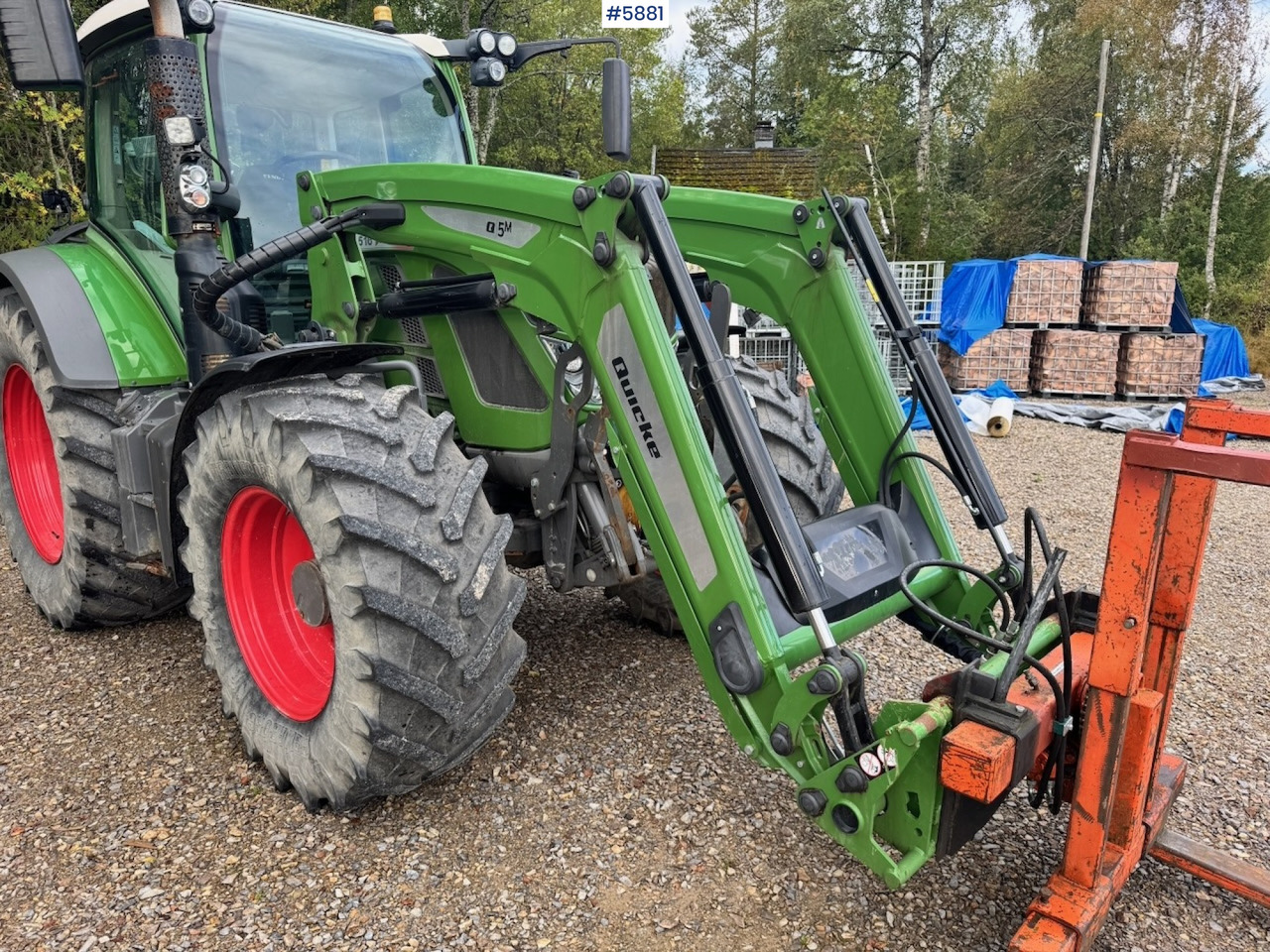 2019 Fendt 516 Vario ProfiPlus w/ Front loader, Front hydraulics and PTO. - 拖拉机:图5 2019 Fendt 516 Vario ProfiPlus w/ Front loader, Front hydraulics and PTO. - 拖拉机:图5