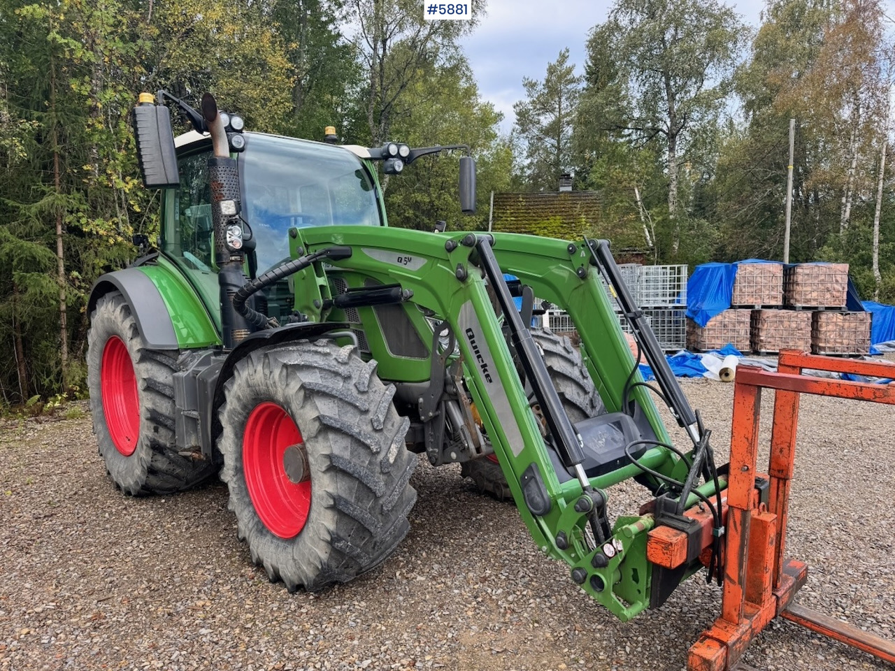 2019 Fendt 516 Vario ProfiPlus w/ Front loader, Front hydraulics and PTO. - 拖拉机:图4 2019 Fendt 516 Vario ProfiPlus w/ Front loader, Front hydraulics and PTO. - 拖拉机:图4