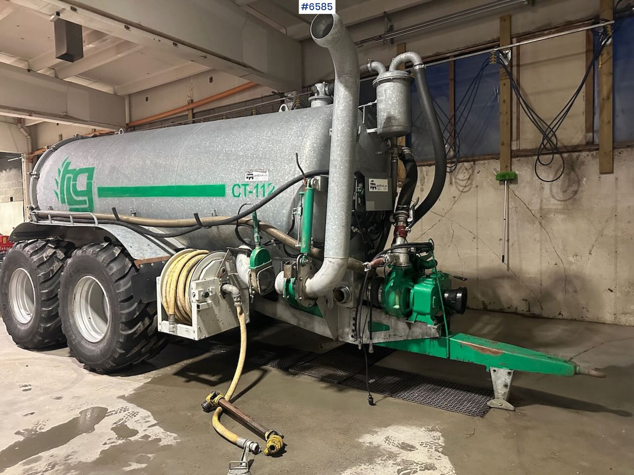 2019 Garcia vacuum truck 11.2 m³ w/ cannon. Never been dirty in. - 土壤耕作设备:图1 2019 Garcia vacuum truck 11.2 m³ w/ cannon. Never been dirty in. - 土壤耕作设备:图1