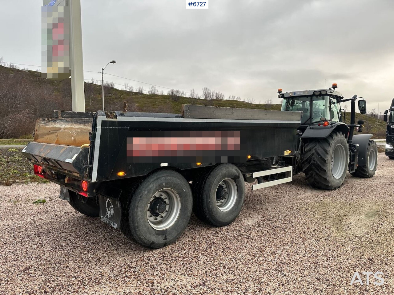 2020 Massey-Ferguson 7719 S 4x4 brøyterigget traktor m/ 2 sett dekk, snøfres og henger. SE VIDEO. - 拖拉机:图5 2020 Massey-Ferguson 7719 S 4x4 brøyterigget traktor m/ 2 sett dekk, snøfres og henger. SE VIDEO. - 拖拉机:图5