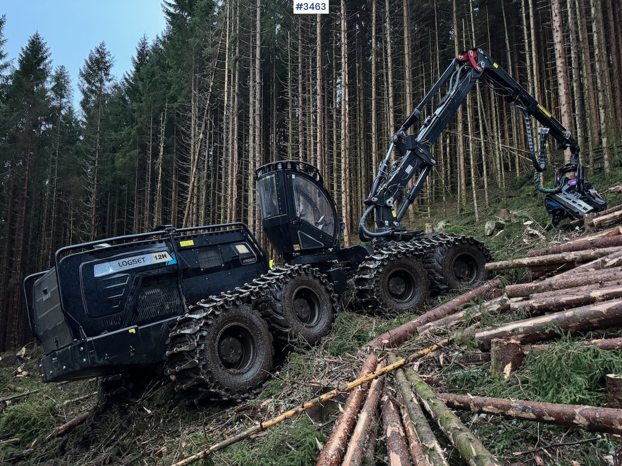 林业收割机 2022 Logset 12H GTE：图9