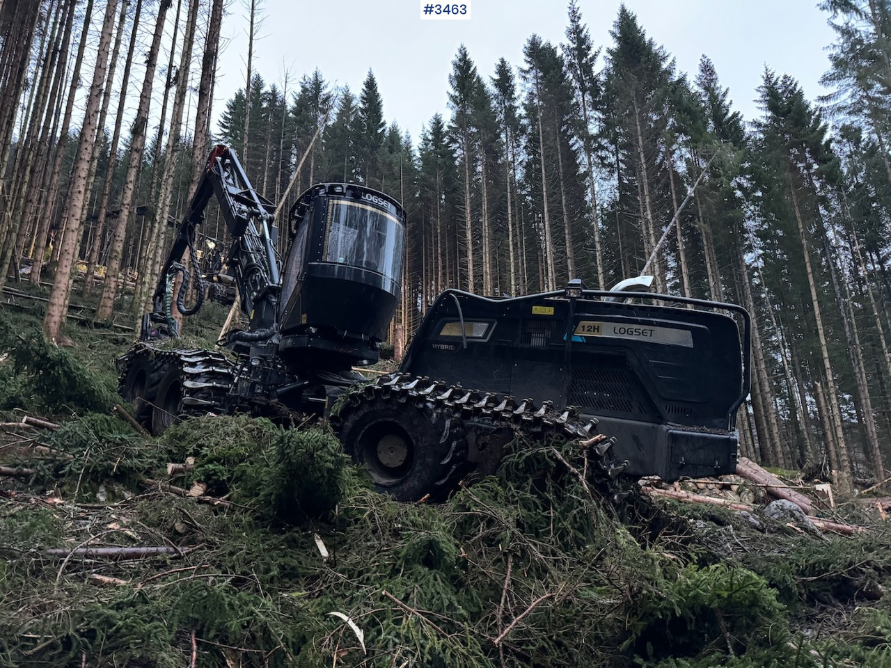 林业收割机 2022 Logset 12H GTE：图7