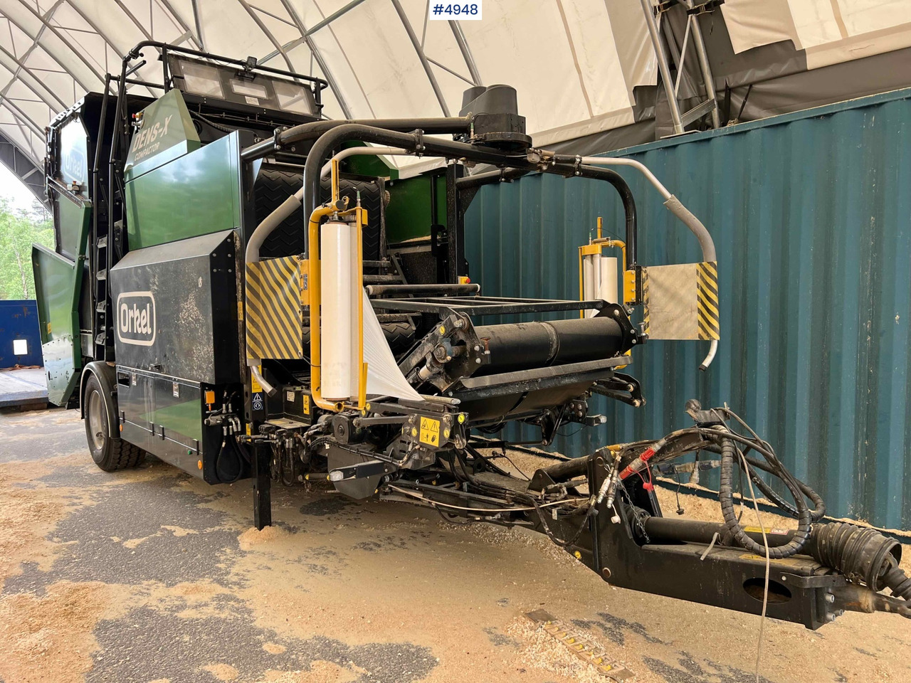 2024 Orkel Dens-x round baler for corn, chips and cut grass - 干草和饲料设备:图5 2024 Orkel Dens-x round baler for corn, chips and cut grass - 干草和饲料设备:图5