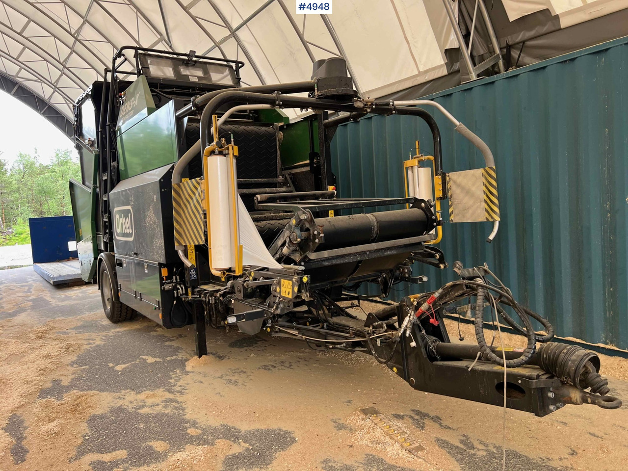 2024 Orkel Dens-x round baler for corn, chips and cut grass - 干草和饲料设备:图4 2024 Orkel Dens-x round baler for corn, chips and cut grass - 干草和饲料设备:图4