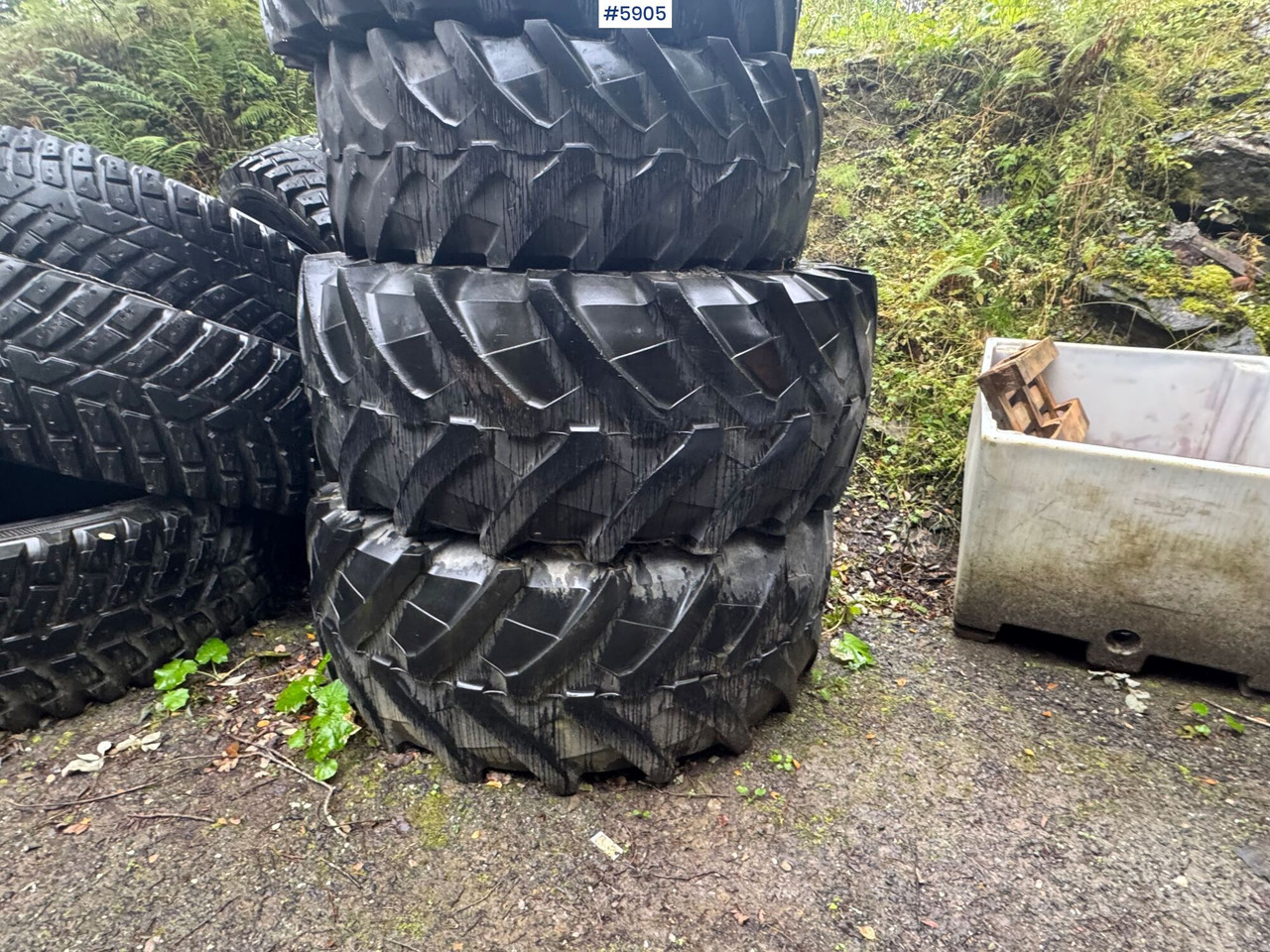 8 pcs Nokian TRI 2 tires. 4 pcs on rims! - 车轮 适用于 建筑机械:图4 8 pcs Nokian TRI 2 tires. 4 pcs on rims! - 车轮 适用于 建筑机械:图4