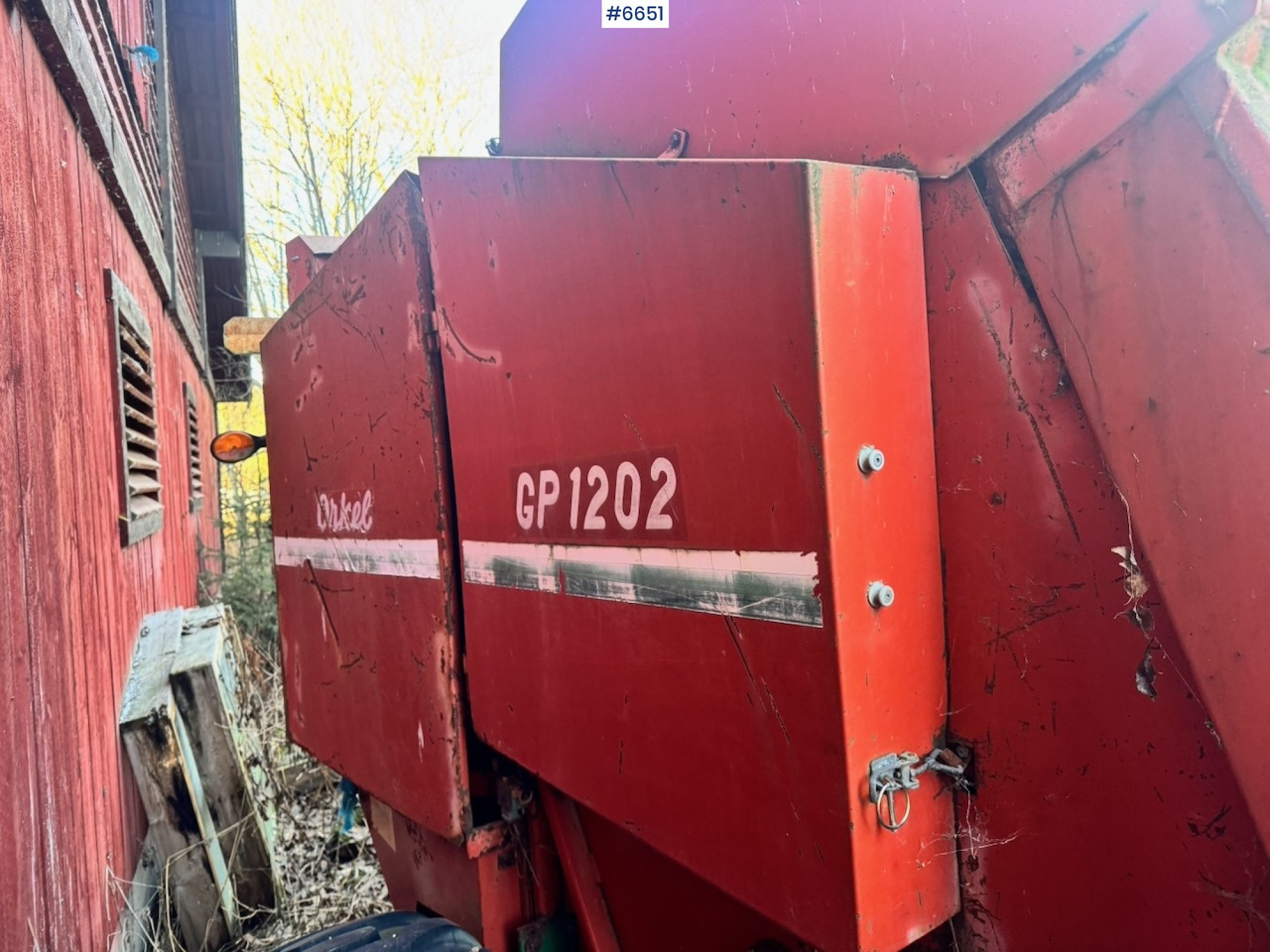 Approx. 1995 Orkel GP1202 Round Baler. - 干草和饲料设备:图5 Approx. 1995 Orkel GP1202 Round Baler. - 干草和饲料设备:图5