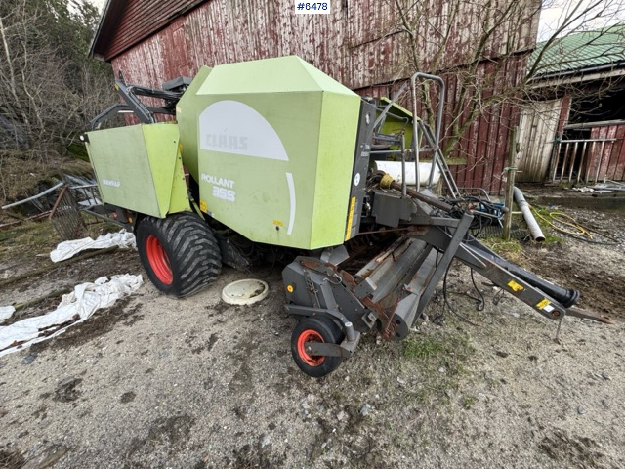 Claas Rollant 255 Uniwrap – 2010 model Condition: Repair project / for parts - 干草和饲料设备:图3 Claas Rollant 255 Uniwrap – 2010 model Condition: Repair project / for parts - 干草和饲料设备:图3