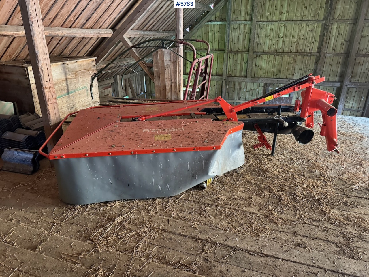 Fransgård TR-165 Mower - 干草和饲料设备:图3 Fransgård TR-165 Mower - 干草和饲料设备:图3