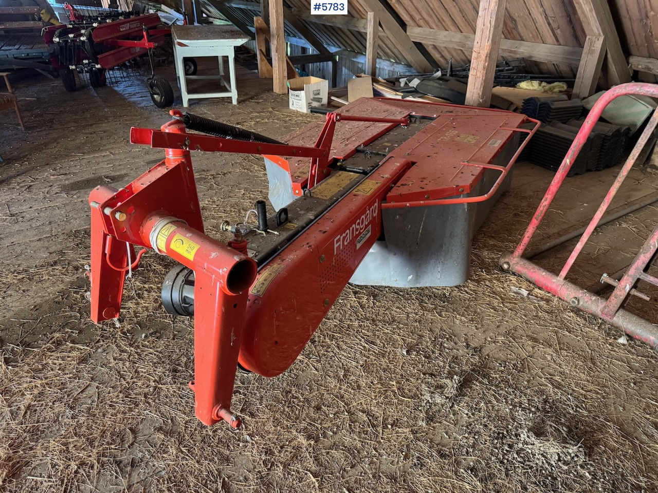 Fransgård TR-165 Mower - 干草和饲料设备:图5 Fransgård TR-165 Mower - 干草和饲料设备:图5