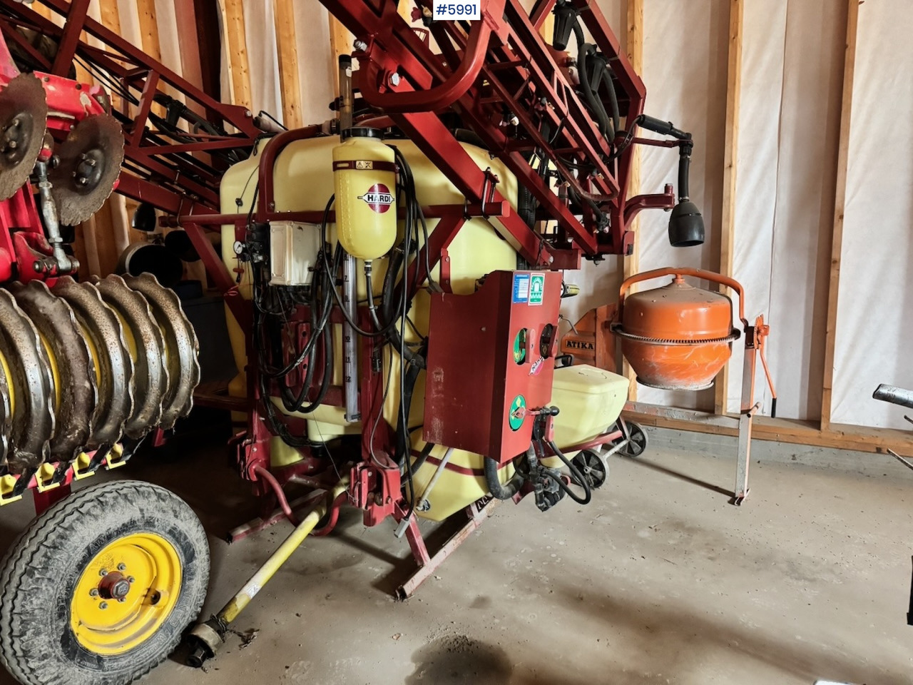 Hardi Åkersprøyte. 21 w booms. - 喷雾机:图1 Hardi Åkersprøyte. 21 w booms. - 喷雾机:图1