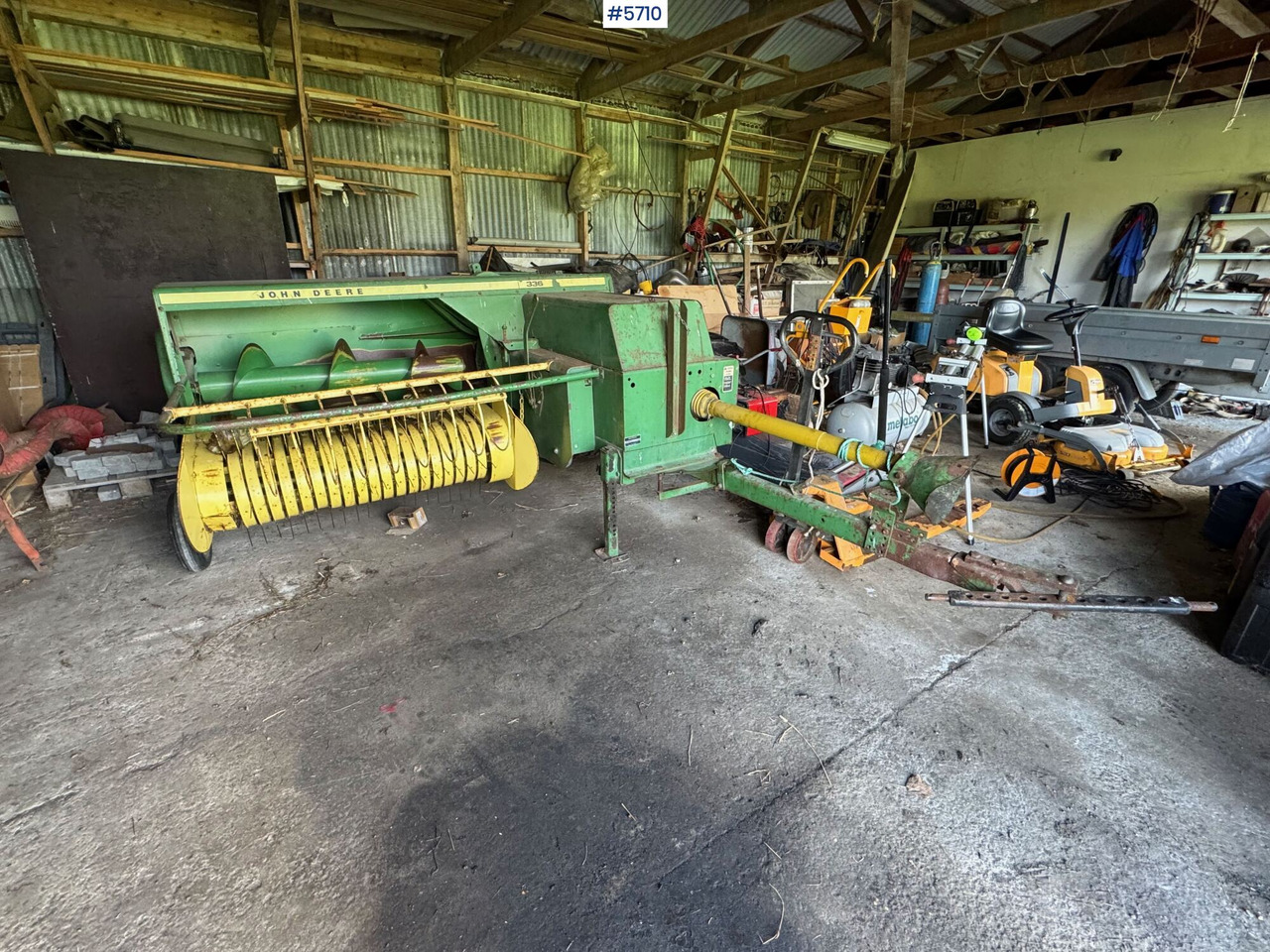 John Deere 336 Square baler. - 干草和饲料设备:图1 John Deere 336 Square baler. - 干草和饲料设备:图1