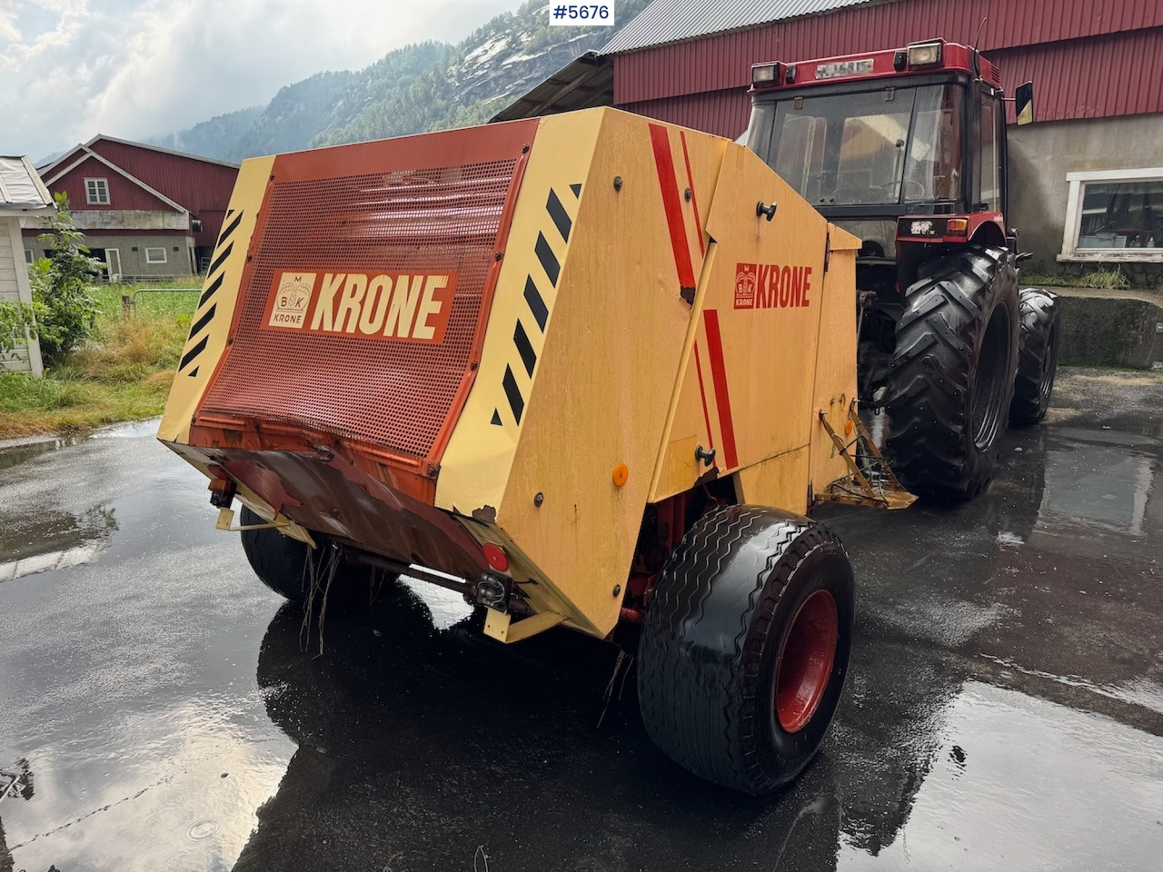 Krone KR 125 Round Baler - 干草和饲料设备:图3 Krone KR 125 Round Baler - 干草和饲料设备:图3