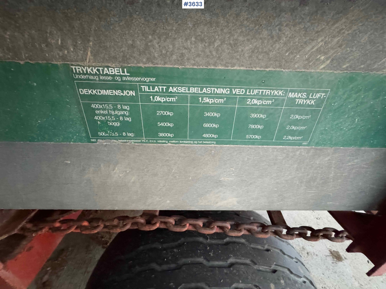 干草和饲料设备 Kverneland UN7000 unloading trailer:图13 干草和饲料设备 Kverneland UN7000 unloading trailer:图13