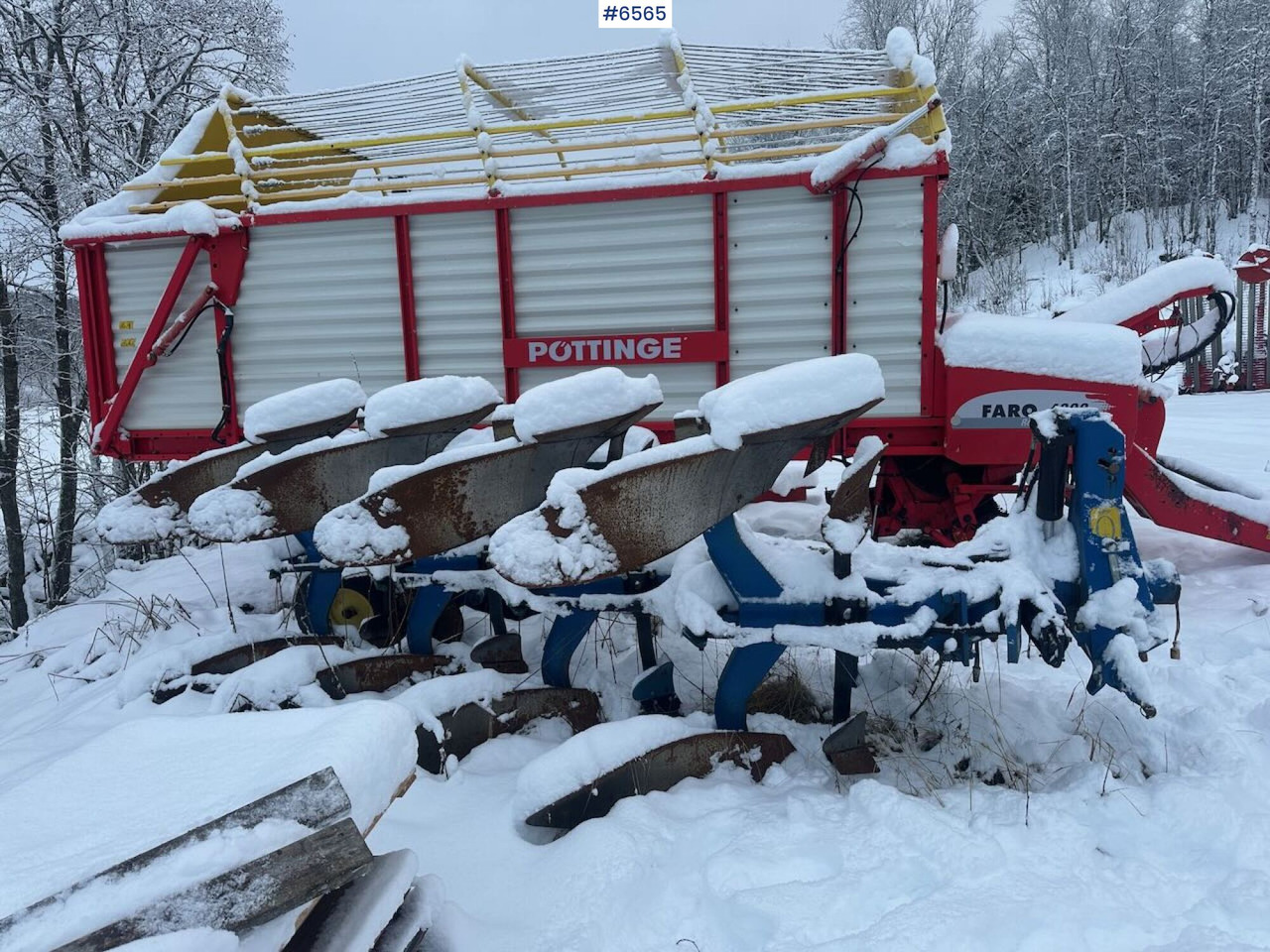 Øverum DX490H 4-blade reversible plough - 土壤耕作设备:图2 Øverum DX490H 4-blade reversible plough - 土壤耕作设备:图2