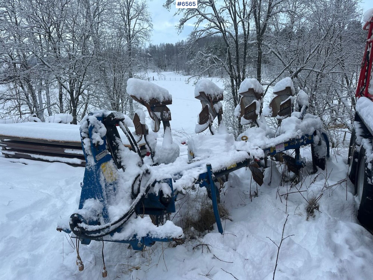 Øverum DX490H 4-blade reversible plough - 土壤耕作设备:图3 Øverum DX490H 4-blade reversible plough - 土壤耕作设备:图3