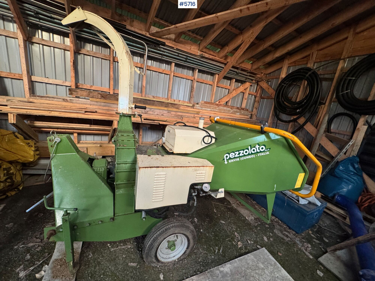 Pezzolato PZ 140 wood chipper - 林业设备:图1 Pezzolato PZ 140 wood chipper - 林业设备:图1